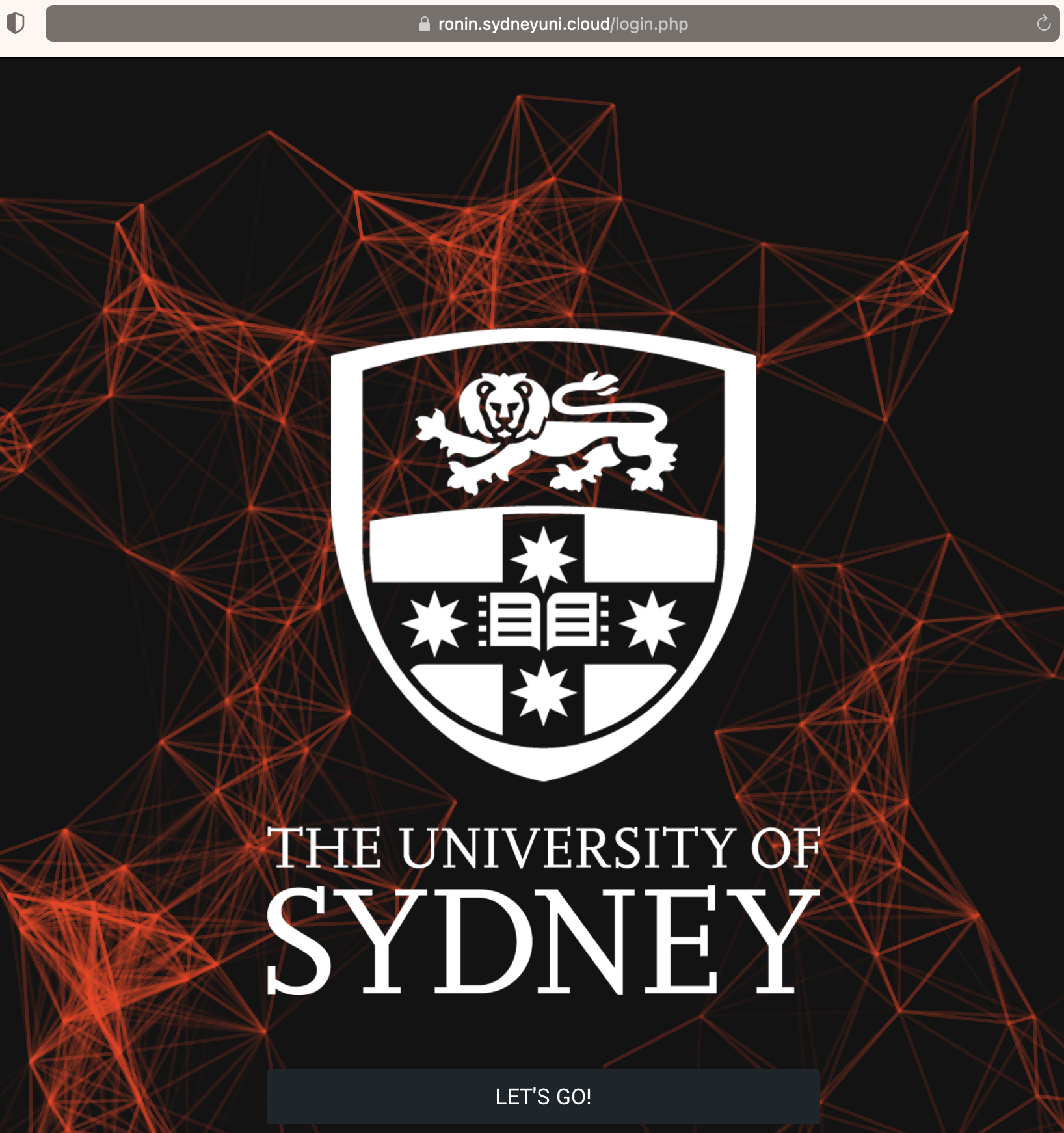https://ronin.sydneyuni.cloud/login.php
